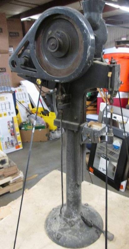 Chicago Rivet floor mount rivet machine