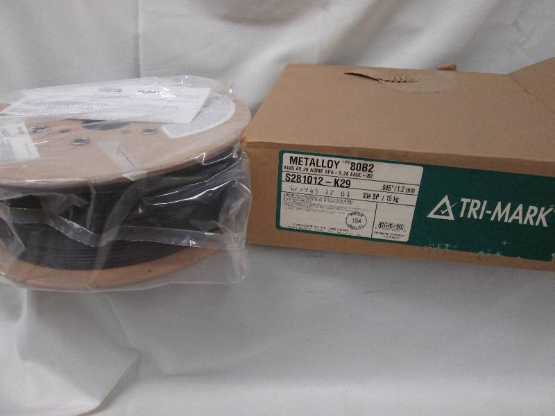Tri-Mark Metalloy 80B2 gas shielded...