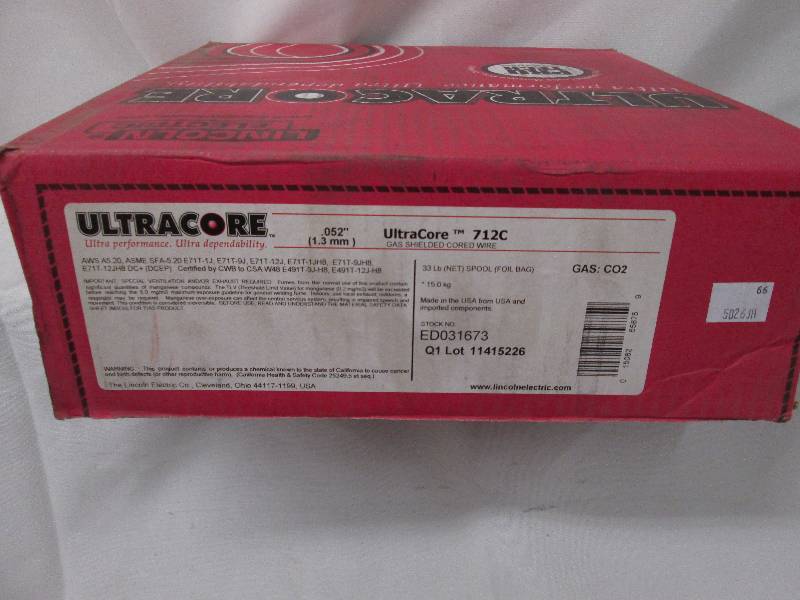 UltraCore Flux-Cored welding wire ,...