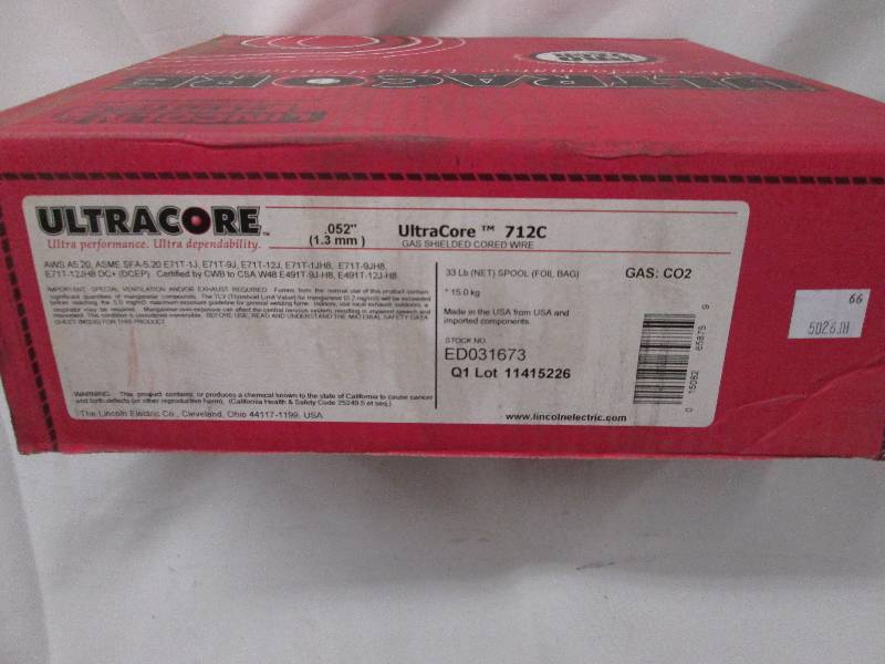 UltraCore Flux-Cored welding wire ,...