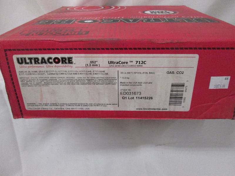 UltraCore Flux-Cored welding wire ,...