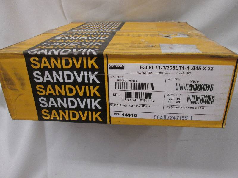 Sandvik Fluxed Core welding wire, G...
