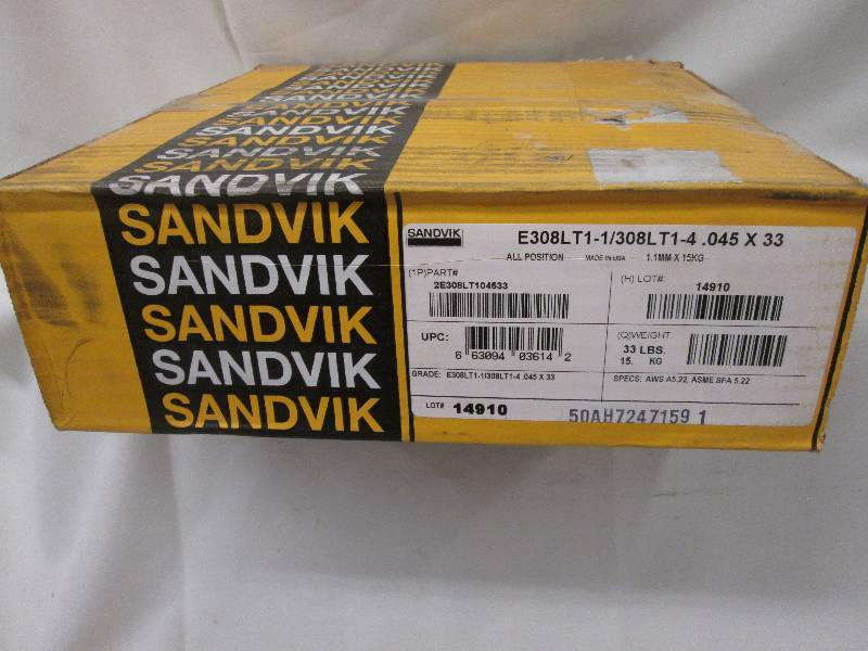 Sandvik Fluxed Core welding wire, G...