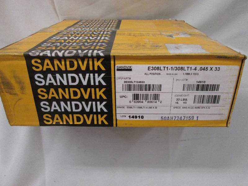 Sandvik Fluxed Core welding wire, G...