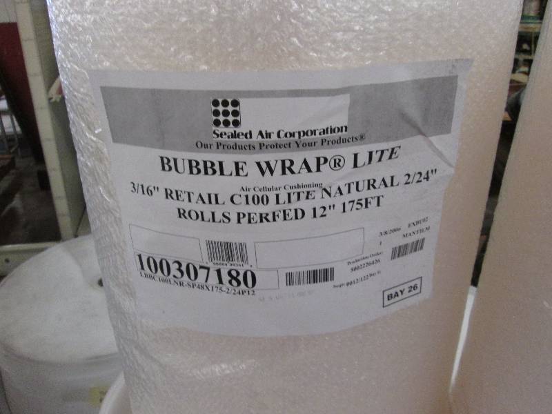 Bubble wrap lite 175ft...