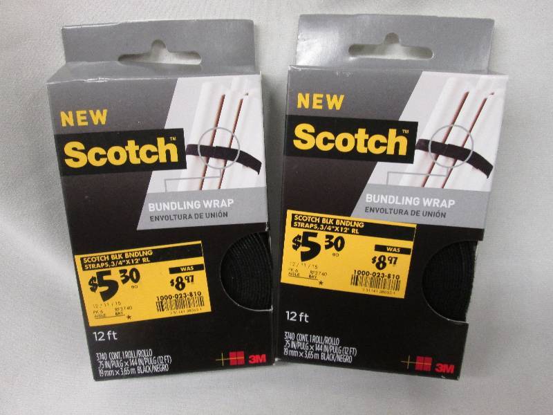 Lot of 2 Scotch bundling wrap 12 ft...