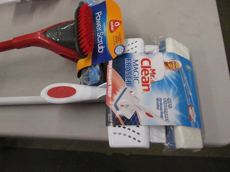 O Cedar Power Scrub, Mr. Clean Magi...