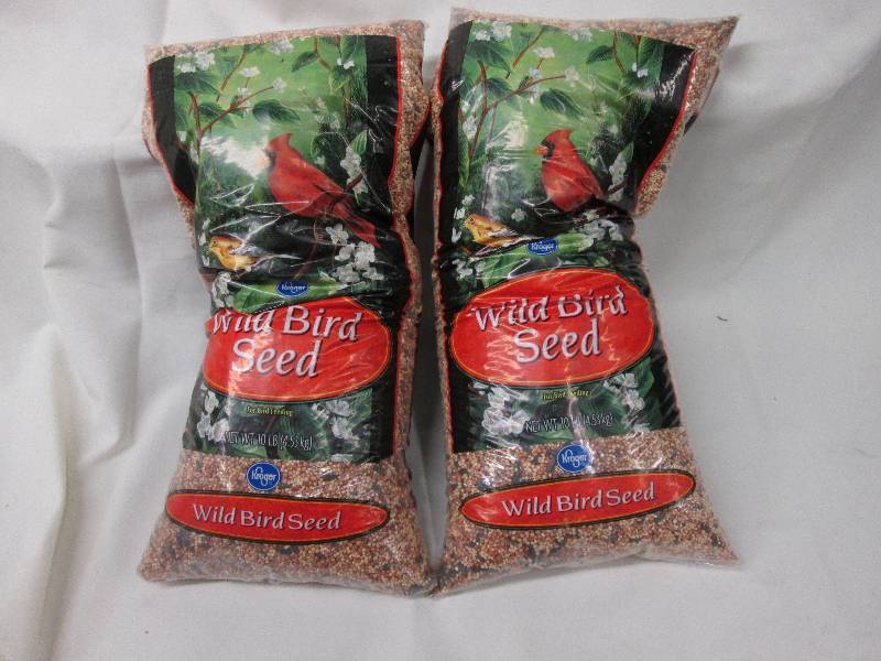 Lot of 2 Kroger Wild Bird Seed 10 l...