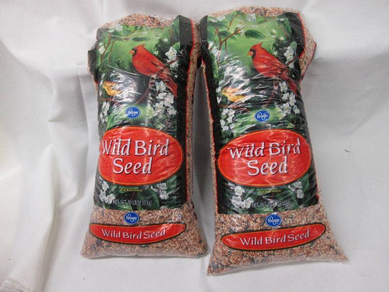 Lot of 2 Kroger Wild Bird Seed 10 l...