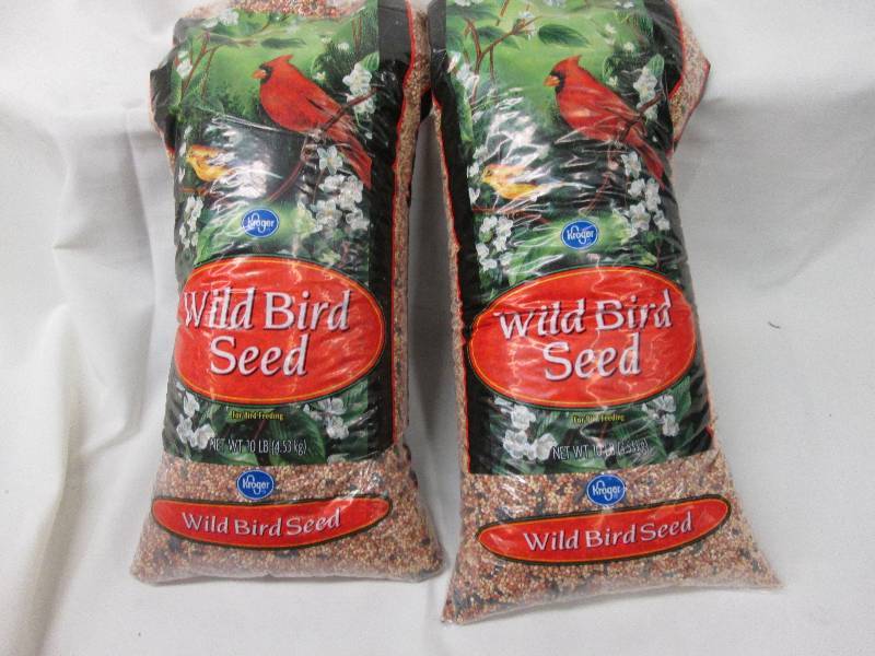 Lot of 2 Kroger Wild Bird Seed 10 l...