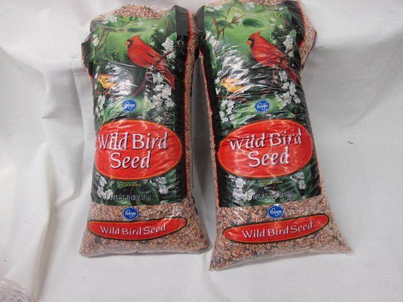 Lot of 2 Kroger Wild Bird Seed 10 l...