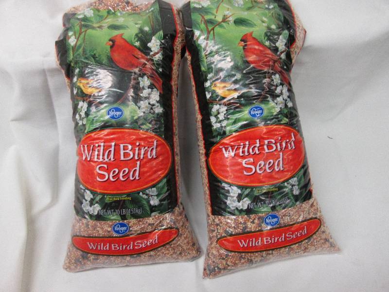 Lot of 2 Kroger Wild Bird Seed 10 l...