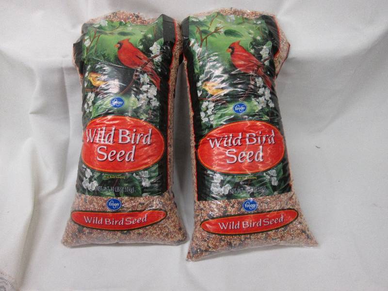 Lot of 2 Kroger Wild Bird Seed 10 l...