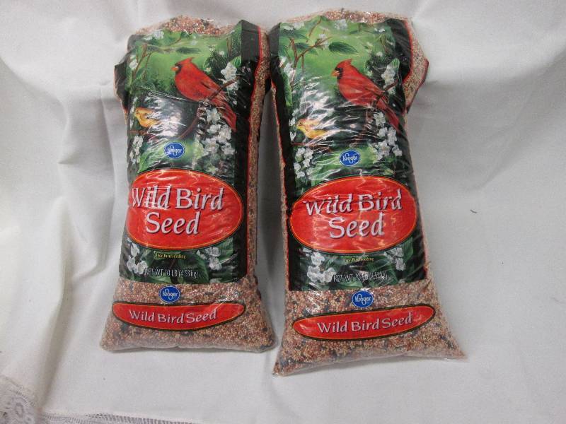 Lot of 2 Kroger Wild Bird Seed 10 l...