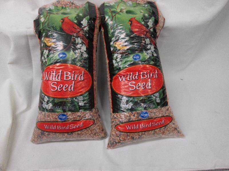 Lot of 2 Kroger Wild Bird Seed 10 l...