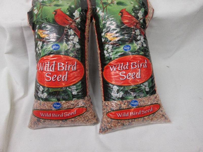 Lot of 2 Kroger Wild Bird Seed 10 l...