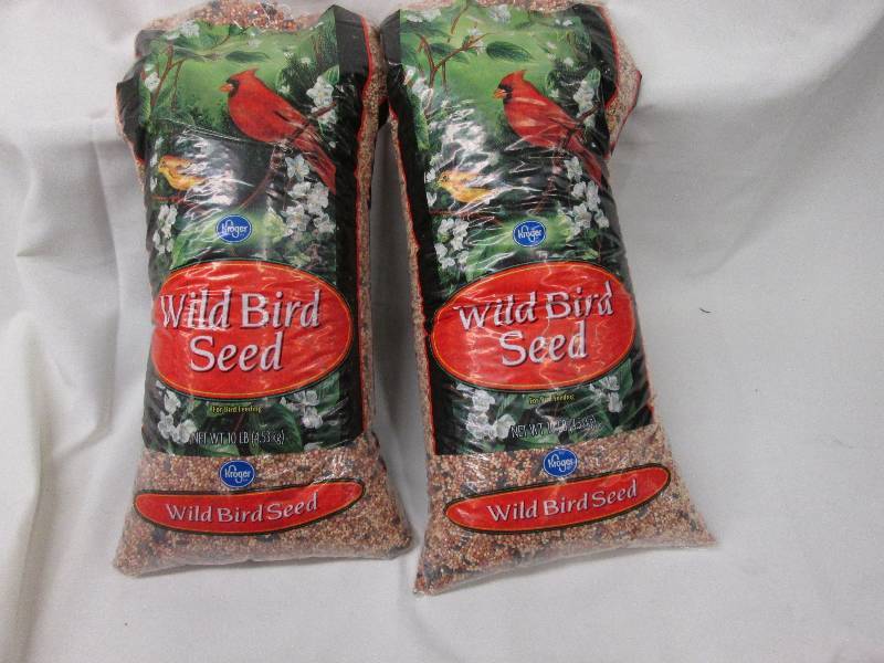 Lot of 2 Kroger Wild Bird Seed 10 l...