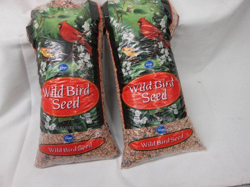 Lot of 2 Kroger Wild Bird Seed 10 l...