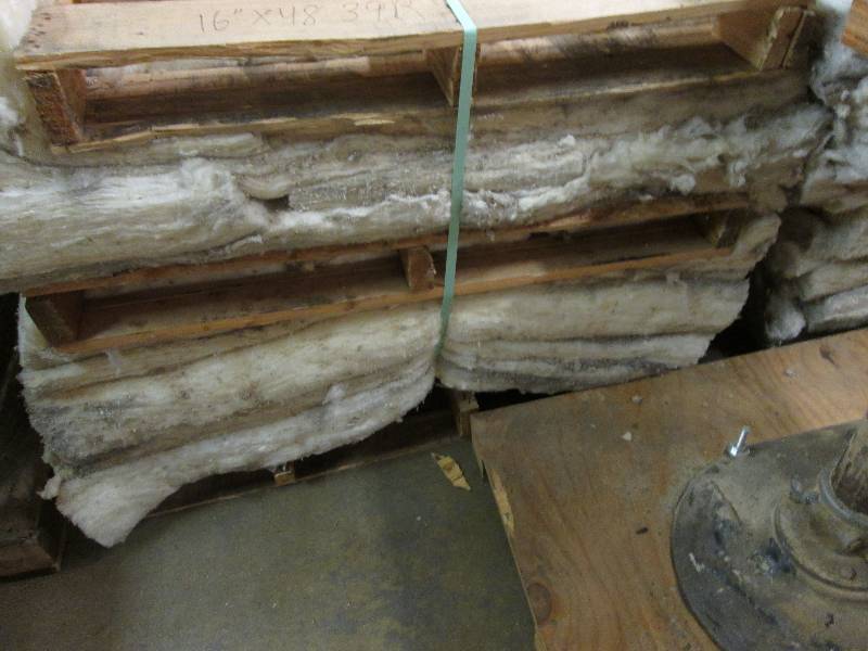 Two pallets batting insulation...