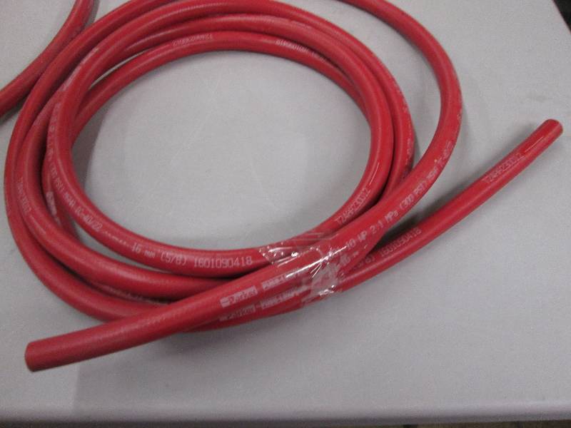 Hose 16 mm 300 PSI- red extra short...