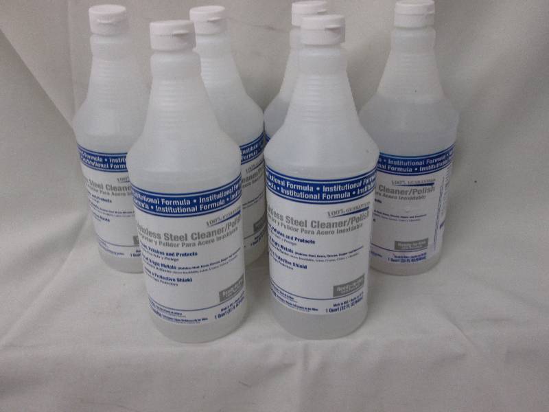 Lot of 6 Stainless Steel CleanerPo...