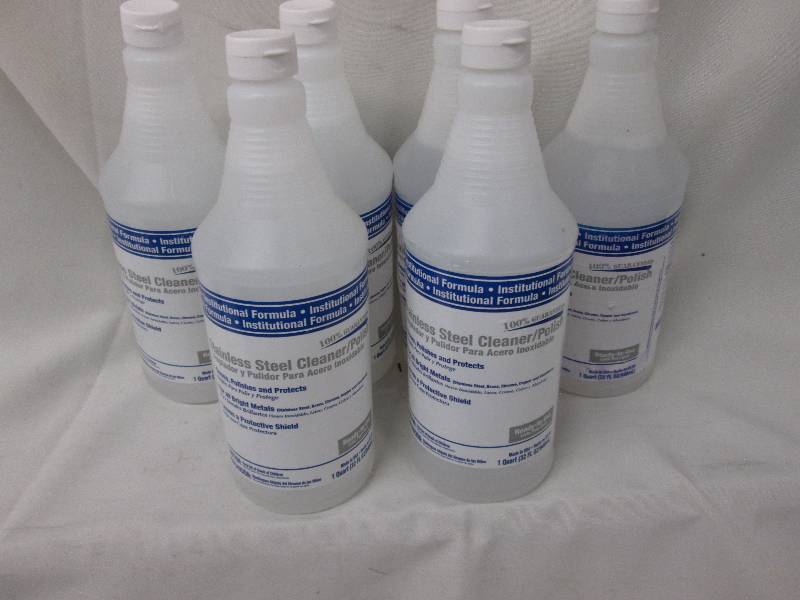 Lot of 6 Stainless Steel CleanerPo...