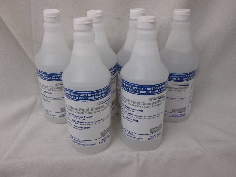 Lot of 6 Stainless Steel CleanerPo...
