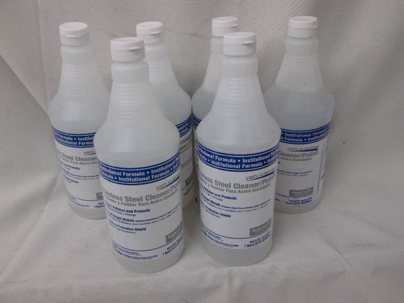 Lot of 6 Stainless Steel CleanerPo...