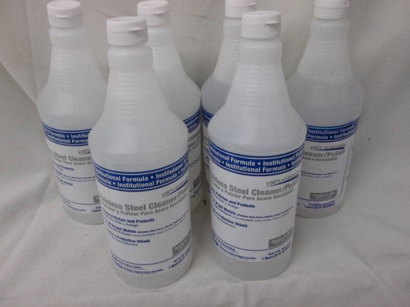 Lot of 6 Stainless Steel CleanerPo...