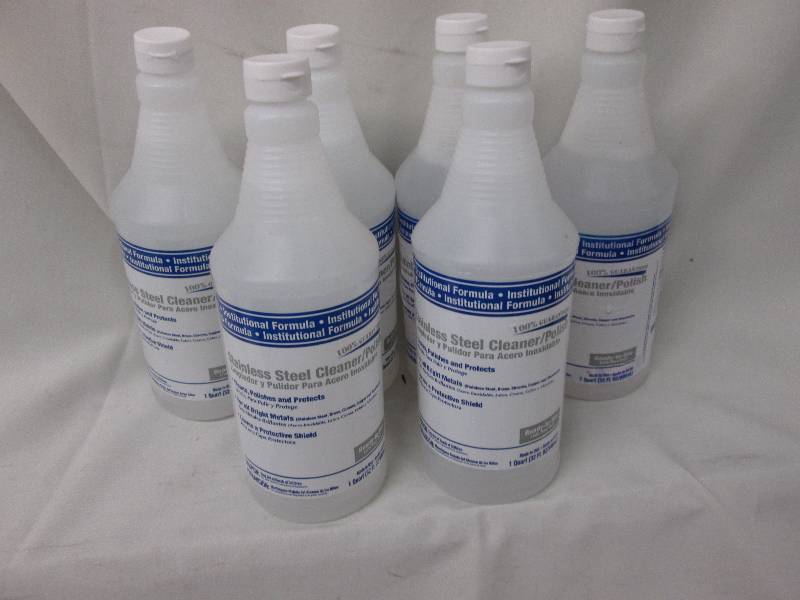 Lot of 6 Stainless Steel CleanerPo...