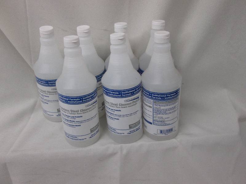 Lot of 7 Stainless Steel CleanerPo...