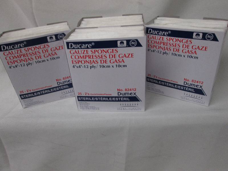 Lot of 4  Ducare Gauze 4x4 Spong...