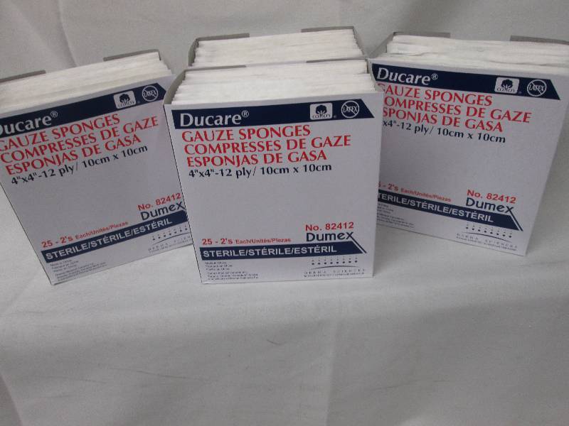 Lot of 4  Ducare Gauze 4x4 Spong...