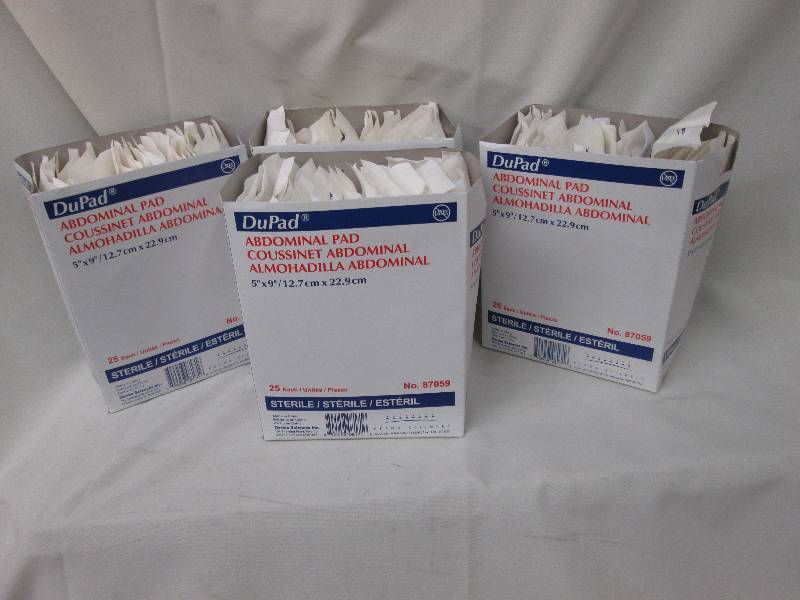 DuPad Abdominal Pads 5x9 sterile,...