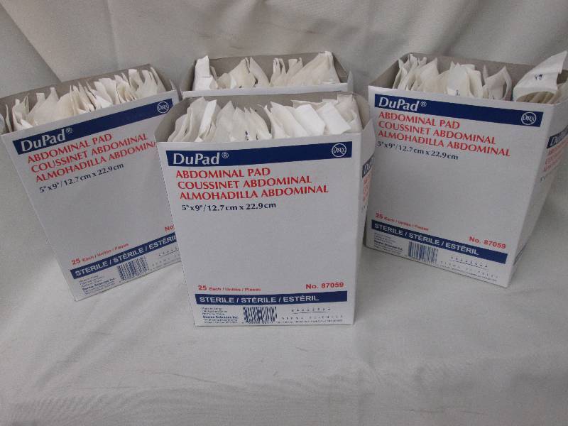 DuPad Abdominal Pads 5x9 sterile,...