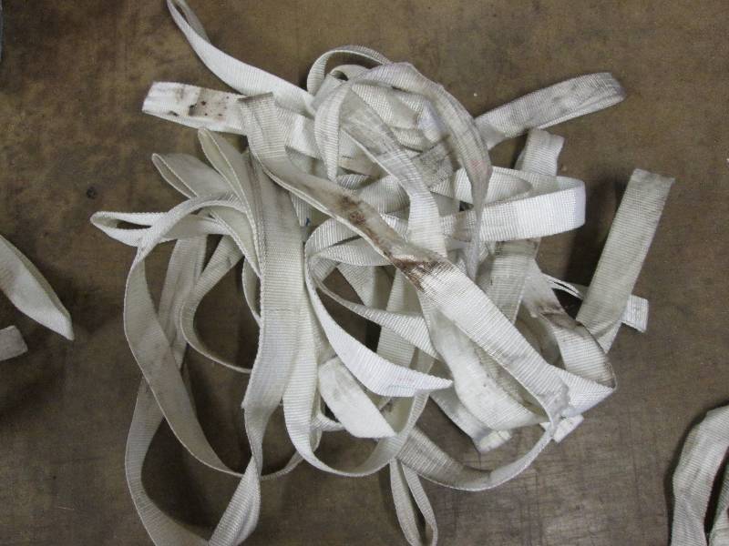 Lot of 10 double loop woven tow str...