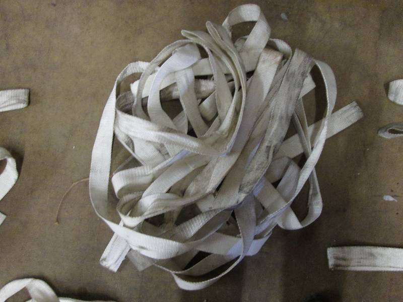 Lot of 10 double loop woven tow str...