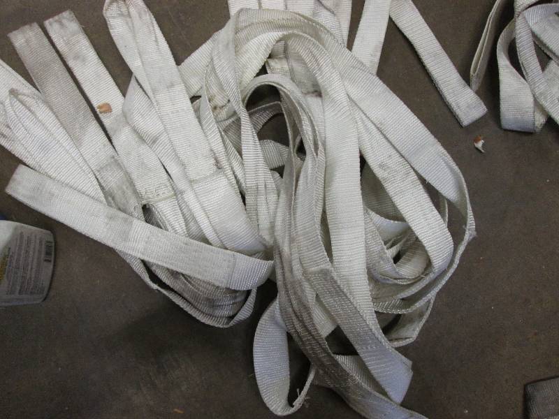 Lot of 10 double loop woven tow str...