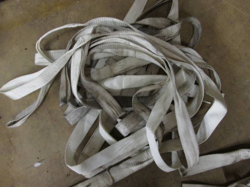 Lot of 10 double loop woven tow str...
