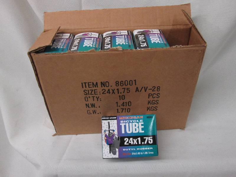 Case of 10 Michigan bicycle tubes 2...
