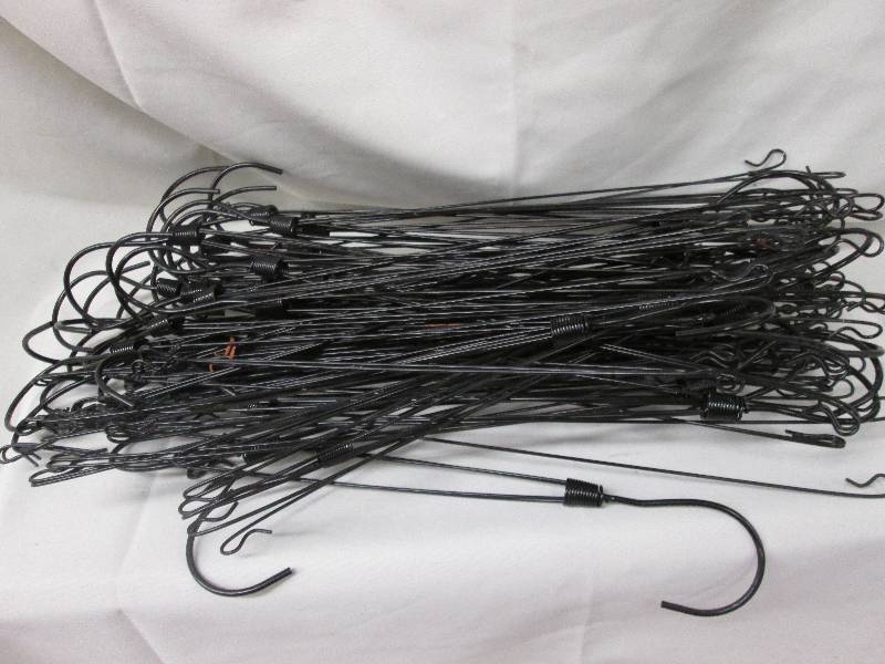 Extra large lot of wire pot hangers...