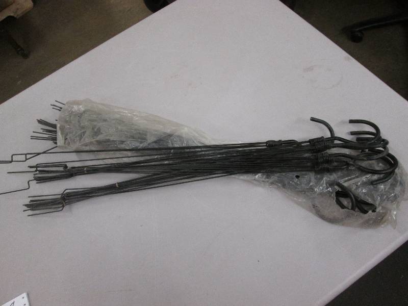 Lot of wire metal pot hangers-black...