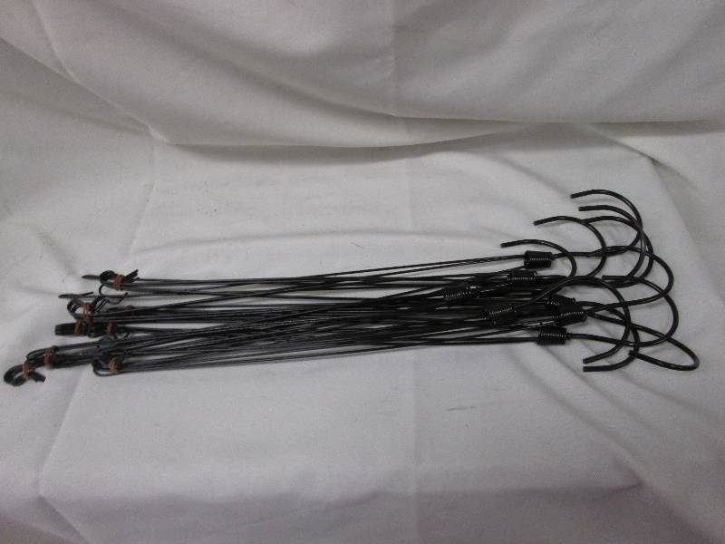Lot of 10 wire metal pot hangers - ...