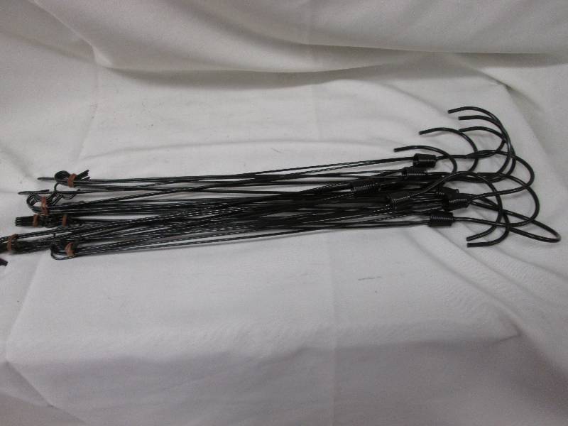 Lot of 10 wire metal pot hangers - ...