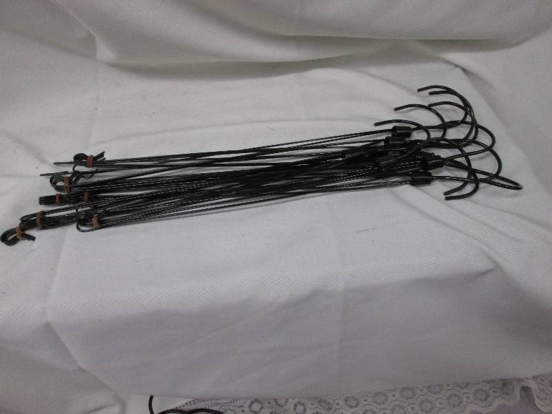 Lot of 10 wire metal pot hangers - ...