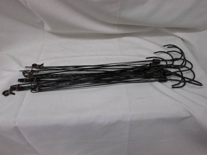 Lot of 10 wire metal pot hangers - ...