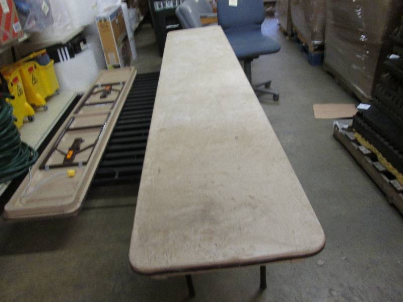 8ft conference table 30 inches high...