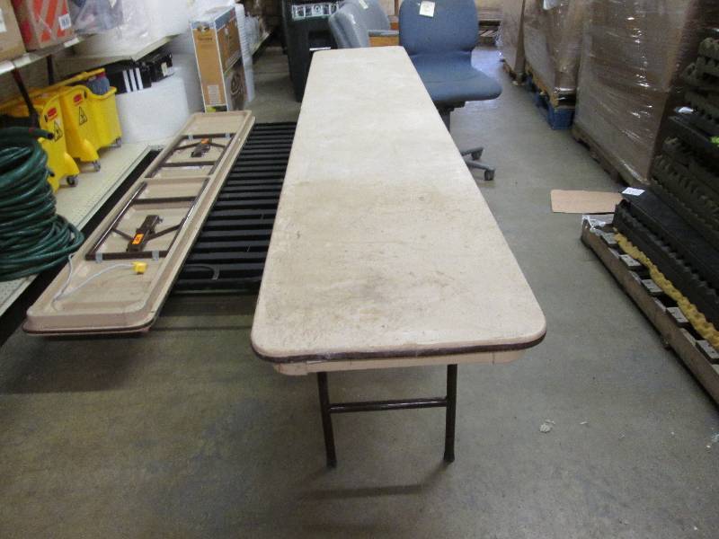 8ft conference table 30 inches high...