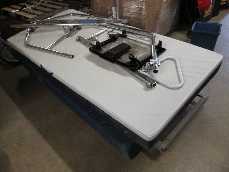 Hospital bed...