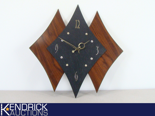 Mid Century Wall Hanging Clock